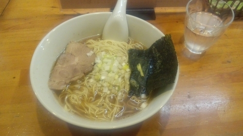 「煮干しそば大盛」@煮干しそば 暁の写真