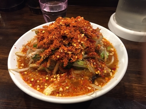 「辛タンメン 辛さ5倍」@光そばの写真