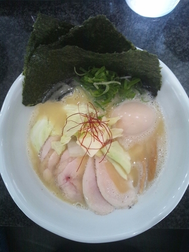 「特製鶏白湯塩らーめん」@Ramen 光鶏の写真