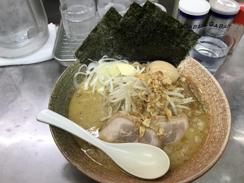 「ホワイト味噌カレー風味」@覆麺 智の写真
