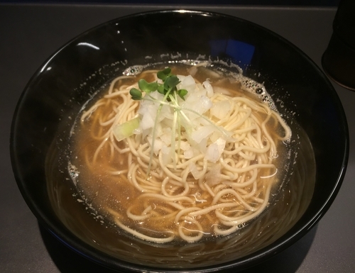 「〈限定〉煮干そば（鯵）500円」@煮干乱舞の写真