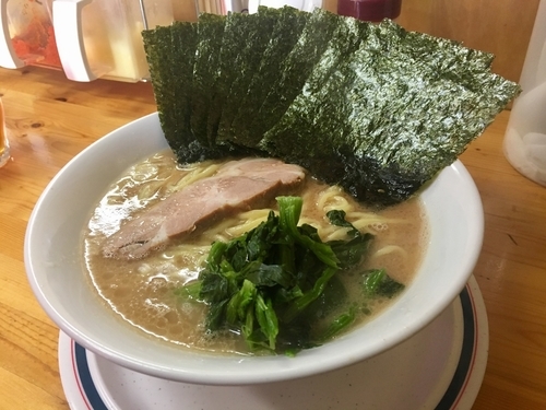 「海苔ラーメン(普通)並1玉 ¥780」@横浜家系ラーメン 武蔵境つばさ家の写真