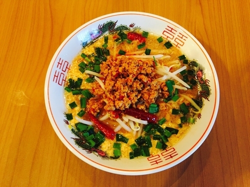 「台湾玉子とじらーめん」@麺華いただきの写真