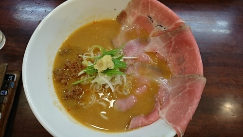 「蟹出汁の濃厚味噌ラーメン（期間限定）」@世界が麺で満ちる時の写真