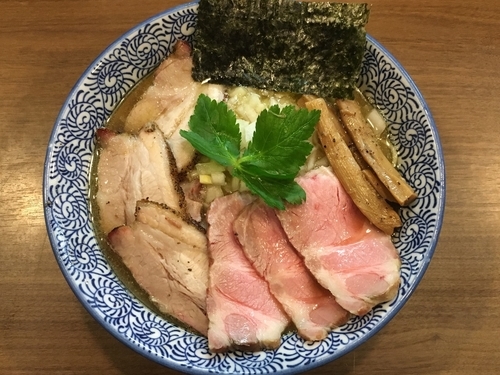 「チャーシュー極上煮干そば」@煮干しつけ麺 宮元の写真