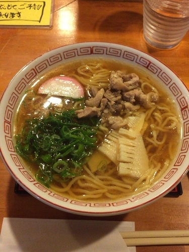 「かも南蛮しょうゆらーめん」@豆腐料理 奴の写真