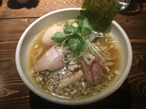 「鶏そば 塩」@神田とりそば なな蓮の写真