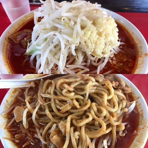 「火の頂【700円】」@蒙麺 火の豚の写真