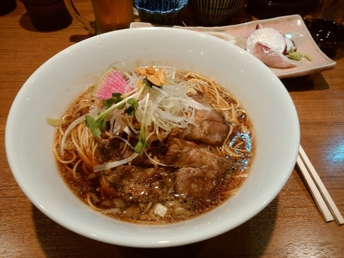 「【周年記念1/27.28限定】イベリコ豚のらーめん」@寿製麺よしかわ 川越店の写真