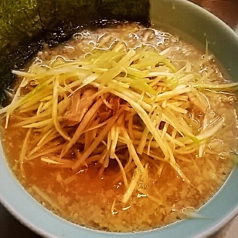 「ネギラーメン ６９０円」@ラーメンショップ 椿 玉造店の写真