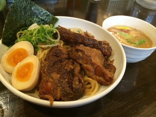 「信州味噌つけめん + 豚軟骨」@ぶしもりや めんめんの写真