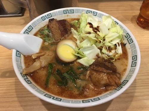 「太肉麺」@桂花ラーメン 渋谷センター街店の写真