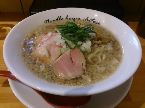 「背油煮干」@麺庵ちとせの写真