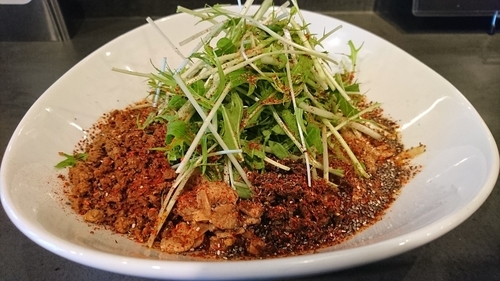 「レディース汁なし担々麺　８５０円」@タンタンタイガー 蔵前店の写真