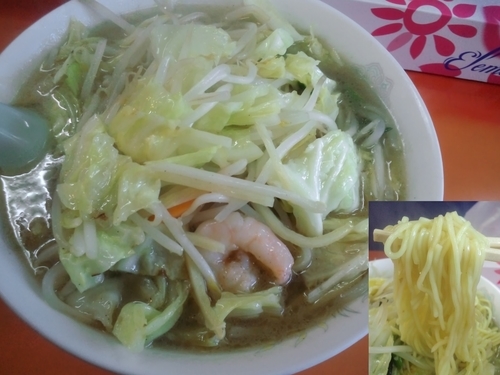 「タンメン大盛800円」@元祖スーラーメンの写真