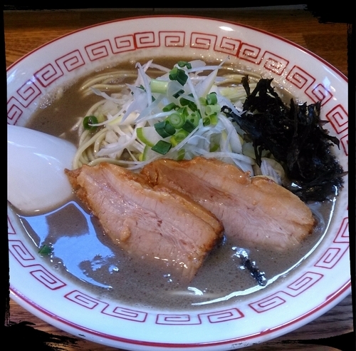 「濃厚煮しそば 790えん」@煮干中華そば専門 煮干丸の写真