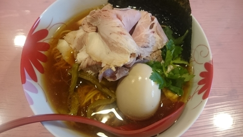 「凛々しい特製地鶏中華そば」@らーめん凛々の写真