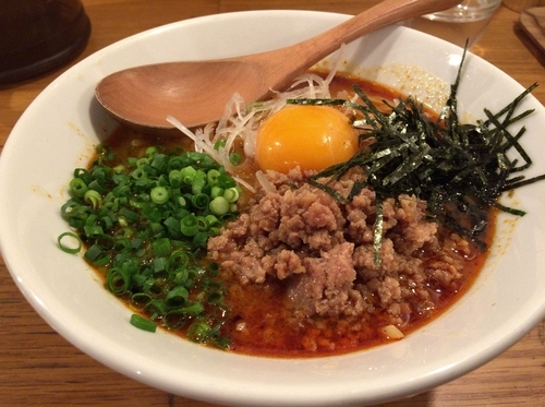 「鶏ボタンタン麺」@鶏ポタラーメン THANK 大門店の写真