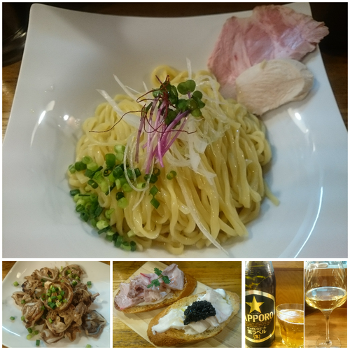 「【限定】烏骨鶏の鶏油和えそば ￥850」@麺庵 小島流の写真