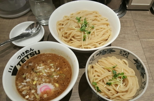 「つけめん（特盛）」@つけめんTETSU 京王モール新宿店の写真