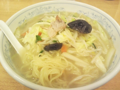 「タンメン（単品）￥470（税抜）」@ぎょうざの満洲 若葉駅前店の写真