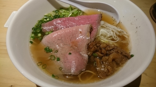 「特製牛骨」@麺屋 西川の写真