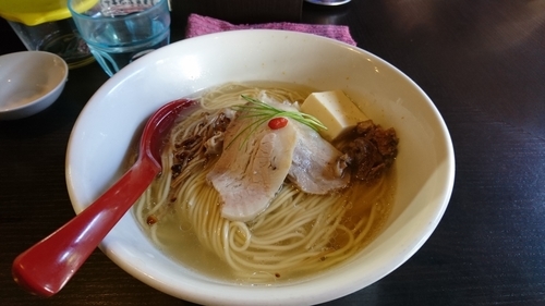 「5周年記念限定特製すっぽんらぁめん1,200円」@麺処 夏海の写真