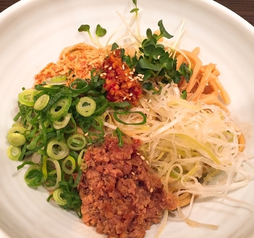 「まぜそば」@鶏そば 一瑳の写真