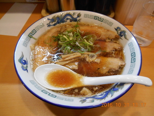 「尾道チャーシューラーメン」@尾道ラーメン壱番館の写真