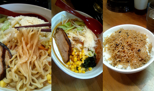 「期間限定『野菜味噌ラーメン 並盛(￥900)』」@めん屋 平右衛門の写真