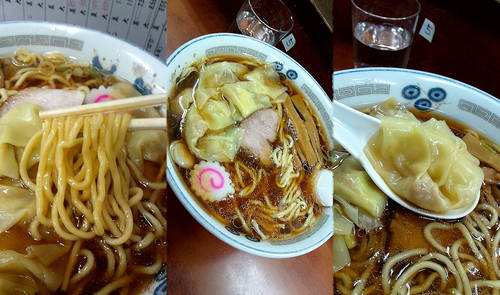 「『ワンタンメン(￥750)』」@珍々亭の写真