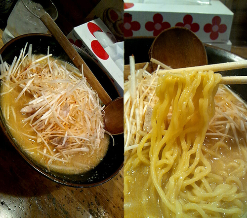 「『大盛ねぎみそラーメン(￥970)』」@くいしん坊の写真