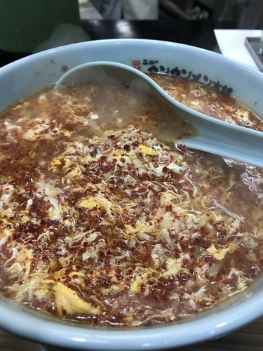 「タンタンメン（中辛）￥750」@元祖ニュータンタンメン本舗 東神奈川店の写真