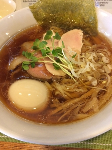 「特製中華そば」@中華蕎麦 はざまの写真