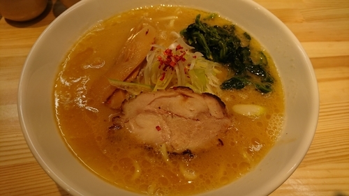 「特製鶏濃厚麺」@麺屋 龍の写真