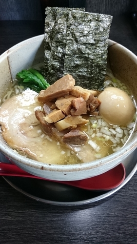「全部のせ番ラーメン(塩)細麺」@麺屋 番の写真