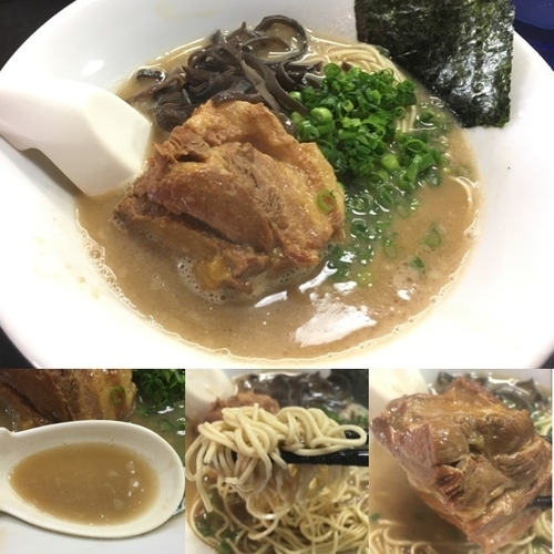 「桃尻とん太君の猪八戒そば！ 麺茹で カタ」@麺処 晴の写真