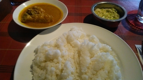 「ワン カレー(チキン) 1340円」@純印度料理 AJANTAの写真