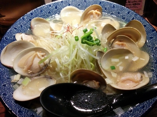 「はまぐりラーメン」@和風楽麺 四代目 ひのでやの写真