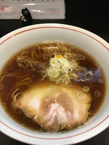 「裏しょうゆ￥880」@らーめん颯人の写真