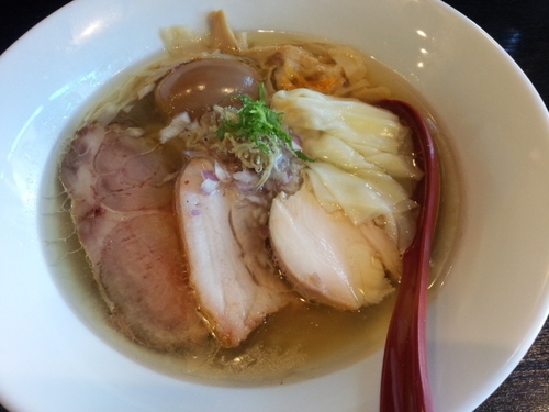 「特製鶏そば(塩)」@雨ニモマケズの写真