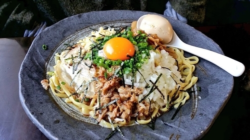 「まぜそば」@麺屋 要の写真