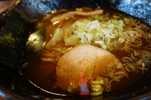 「わんたんめん900円」@らーめん工房 けや木の写真