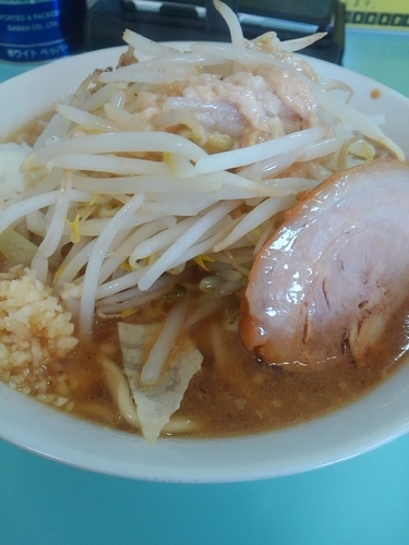 「ラーメン小　全マシ」@らーめん☆王子の写真