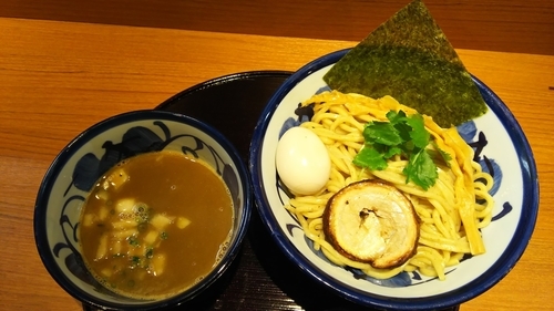「味玉つけ麺(あつもり)」@つけ麺 よし田の写真