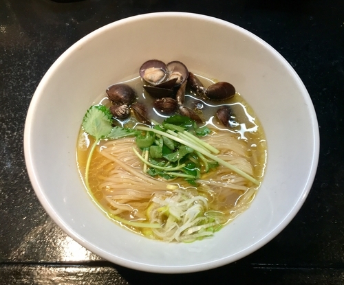 「オルニチンそば 平打ち麺【限定】」@麺s慶の写真