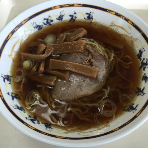 「ラーメン（￥390）」@食堂 多摩Riverの写真