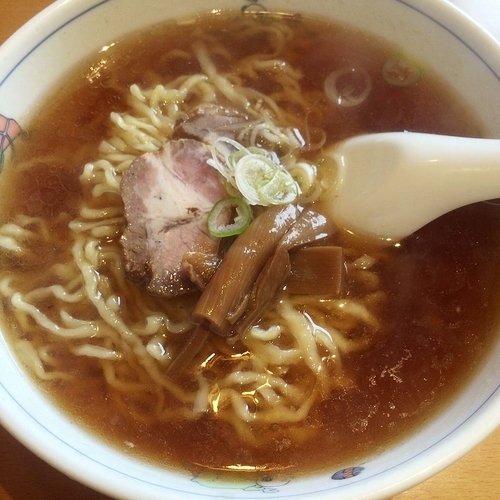 「ラーメン　580円」@来集軒の写真
