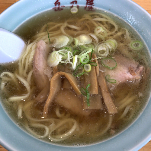 「ラーメン　600円」@青竹手打麺 餃子 岳乃屋の写真