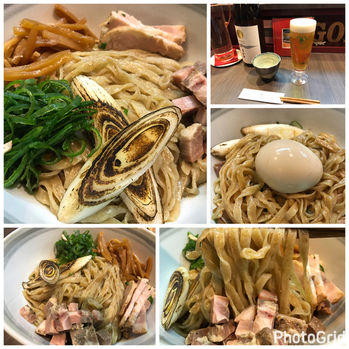 「鴨油とエシレバターの油そば  1050円  ビール＋おつまみ」@柳麺 呉田-goden-の写真